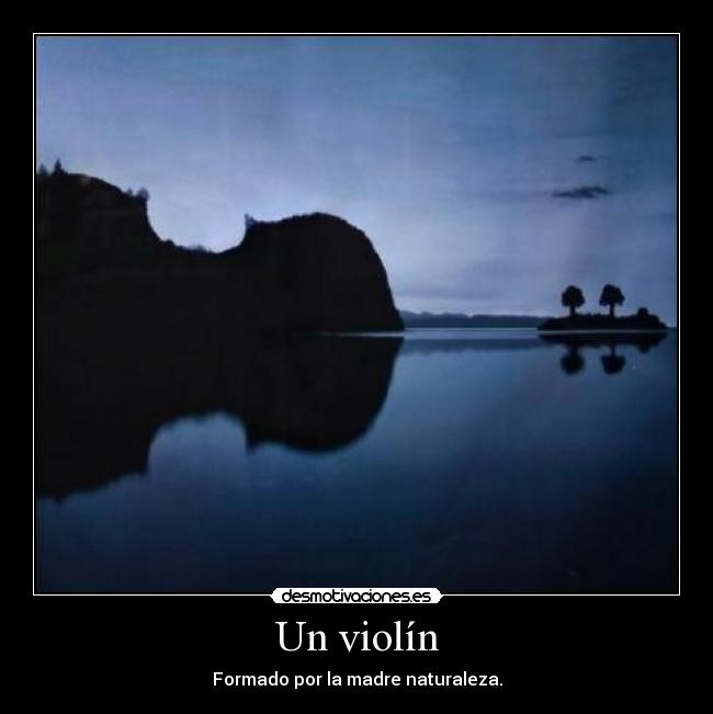 Un violín -