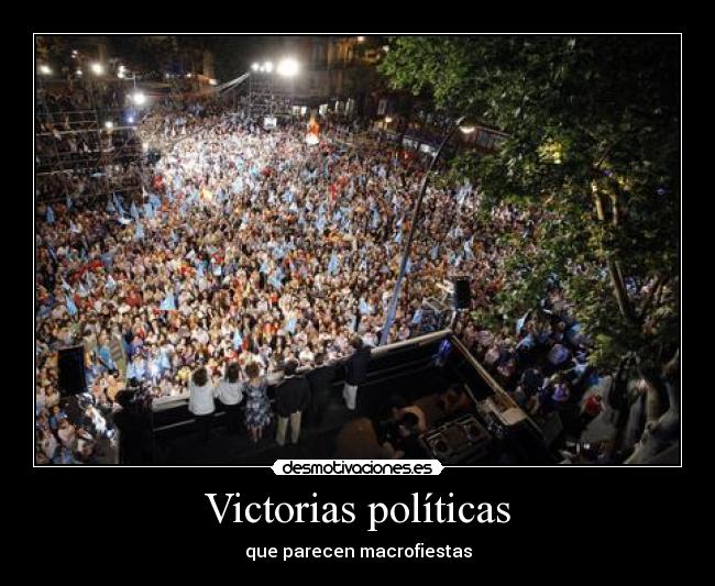 Victorias políticas -