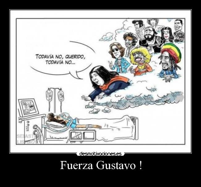 Fuerza Gustavo ! -