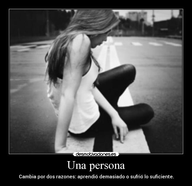 Una persona - 