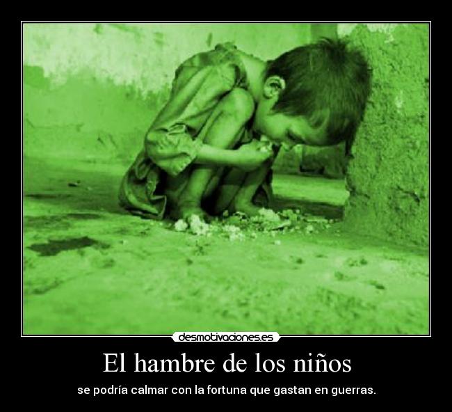 El hambre de los niños - 