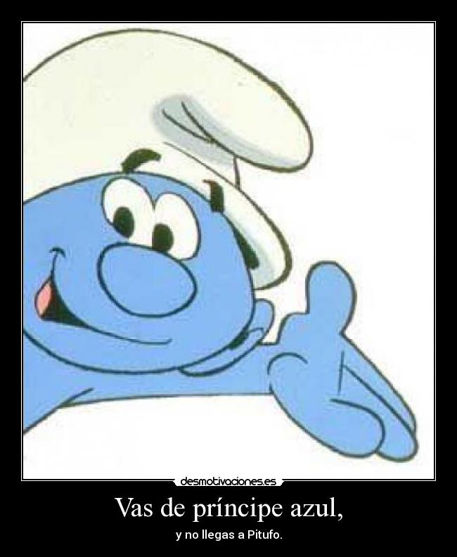 Vas de príncipe azul, -