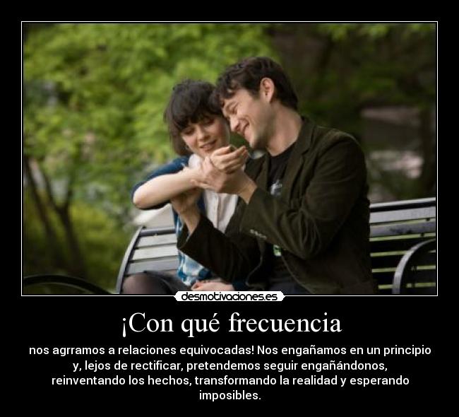 ¡Con qué frecuencia - 