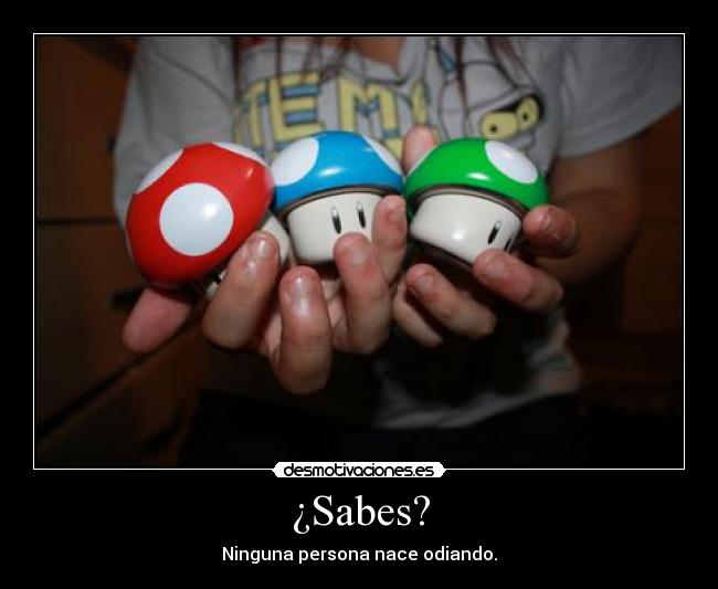 ¿Sabes? -