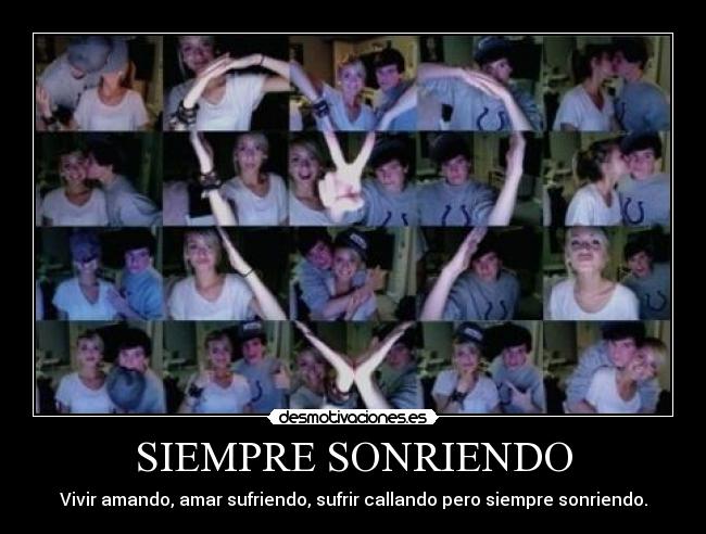 SIEMPRE SONRIENDO -