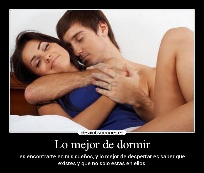 Lo mejor de dormir -