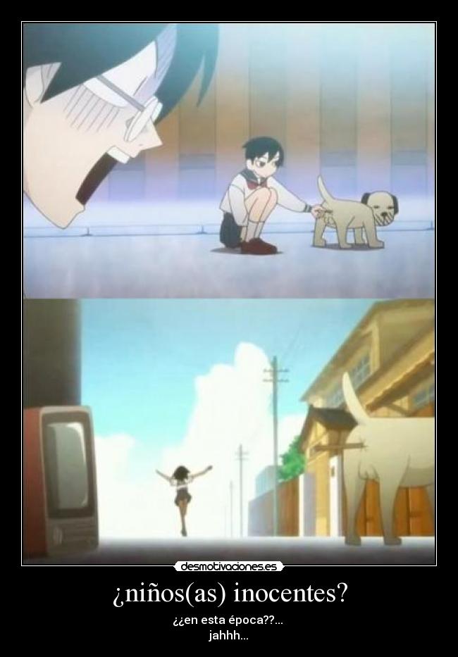 ¿niños(as) inocentes? -