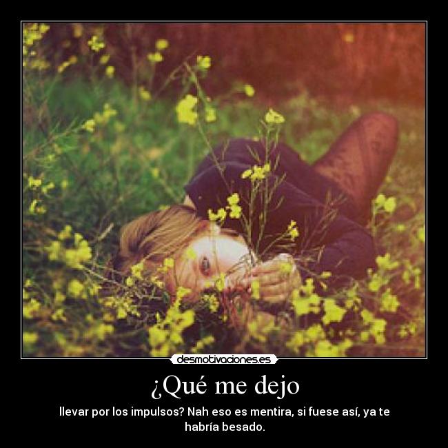 ¿Qué me dejo - 