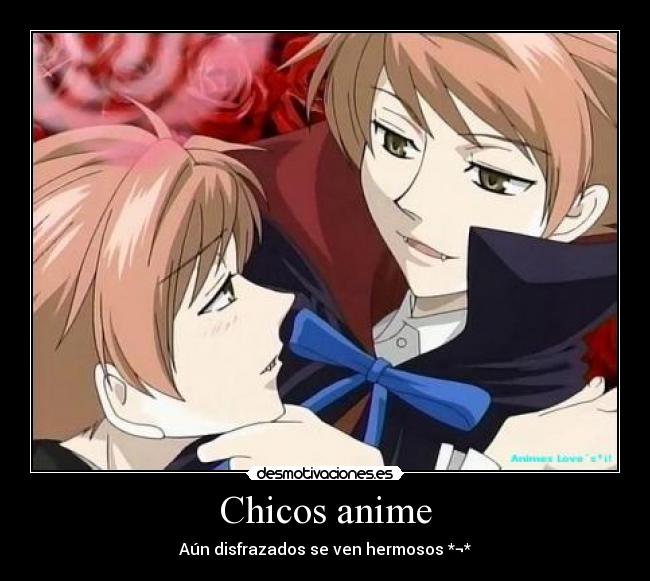 Chicos anime -
