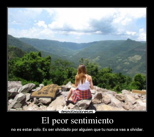 El peor sentimiento - 