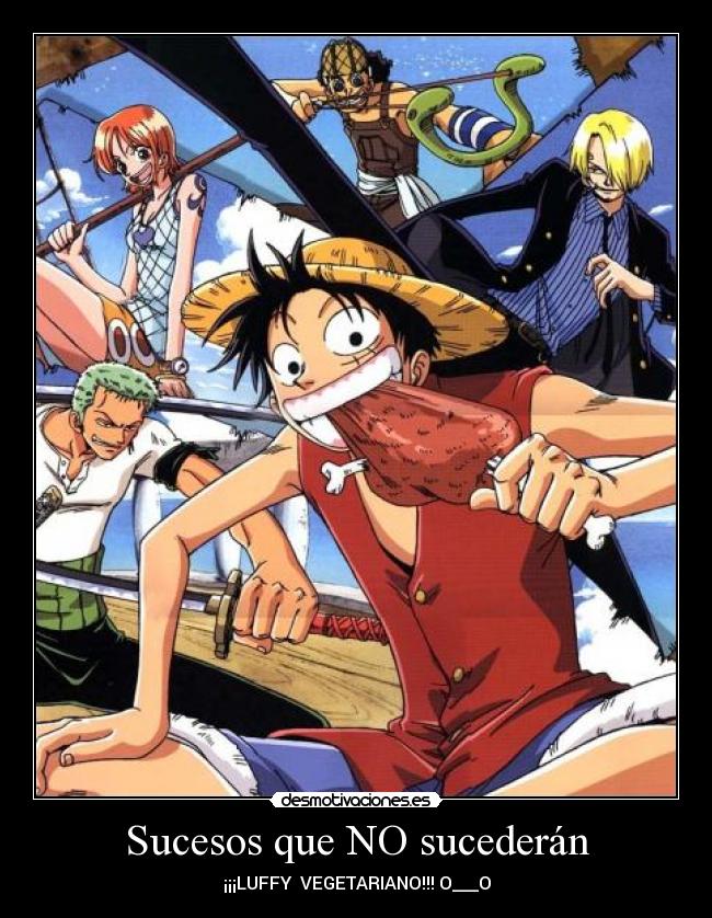 Sucesos que NO sucederán -