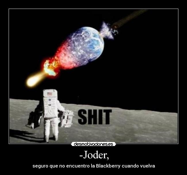 -Joder, - 