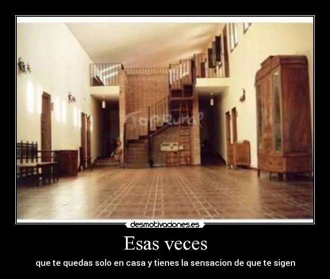 Esas veces -