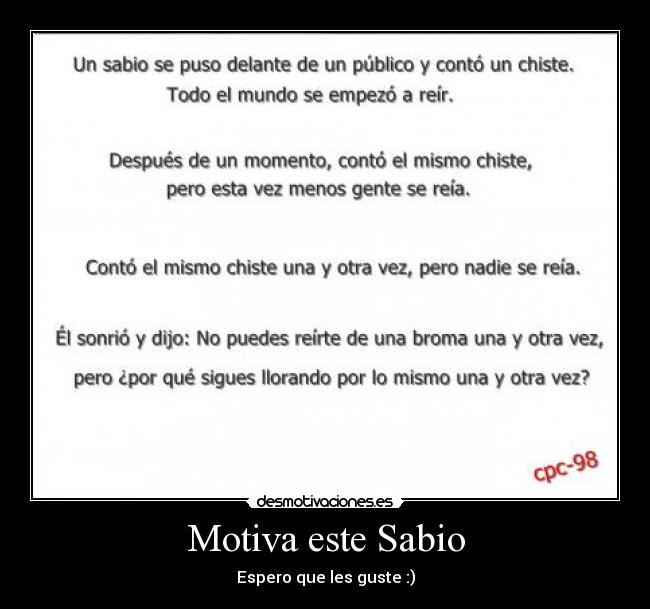 Motiva este Sabio - 