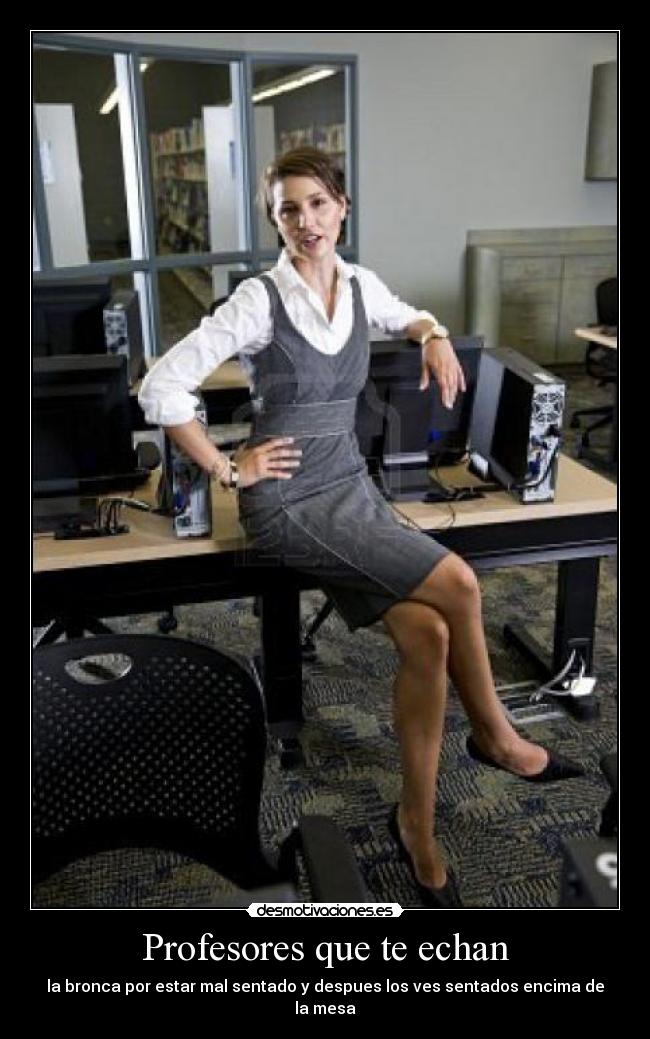 Profesores que te echan -
