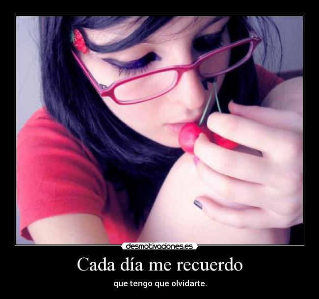 Cada día me recuerdo - 