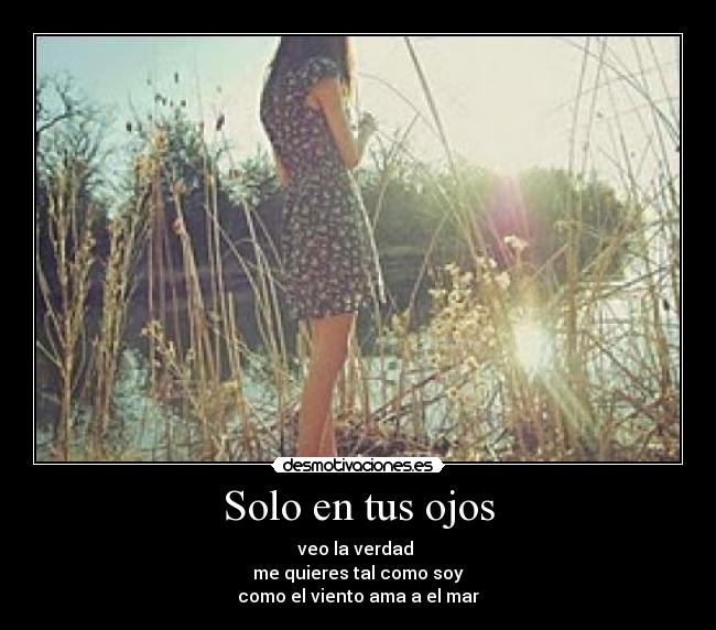 Solo en tus ojos -