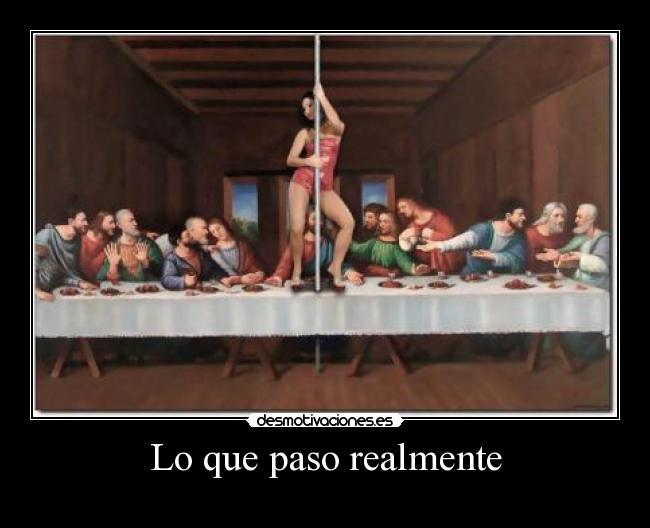 Lo que paso realmente - 