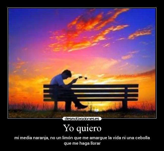 Yo quiero -