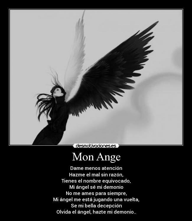 Mon Ange - 