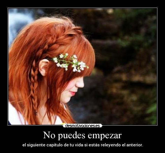 No puedes empezar - 