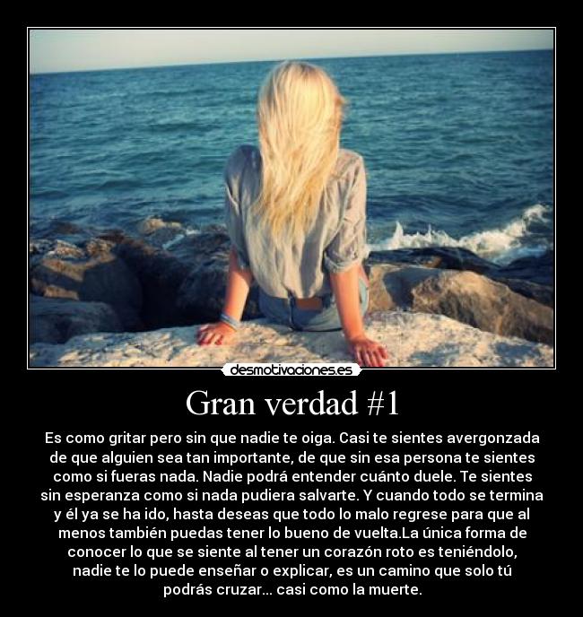 Gran verdad #1 -