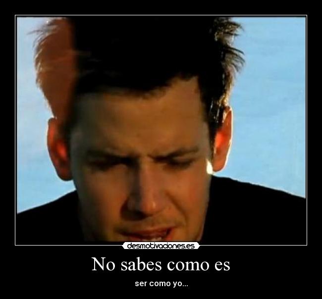 No sabes como es - 