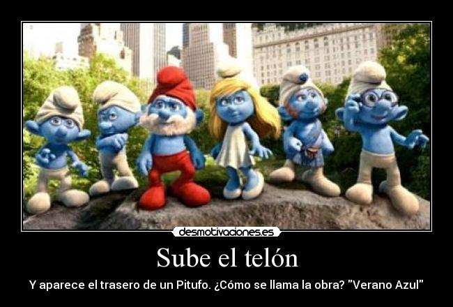 Sube el telón -