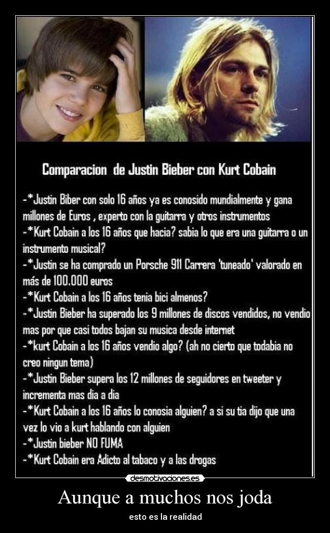 Aunque a muchos nos joda - esto es la realidad