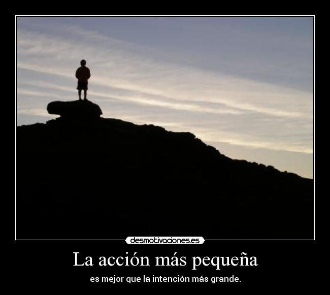 carteles accion intencion desmotivaciones