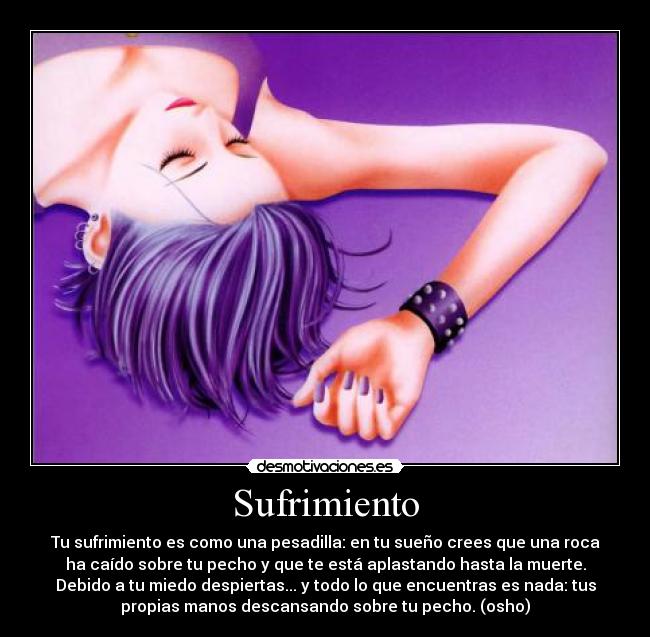 Sufrimiento -