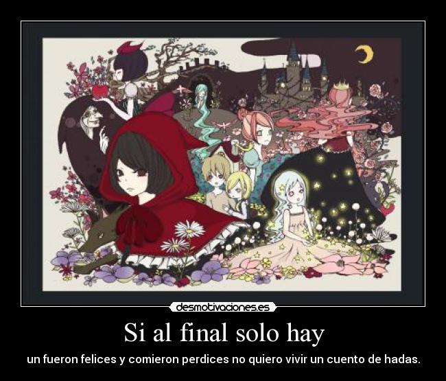 Si al final solo hay - 