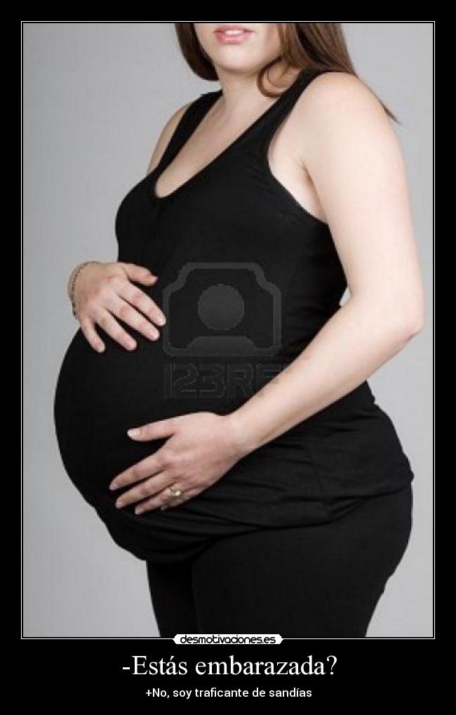 carteles mujer embarazada desmotivaciones