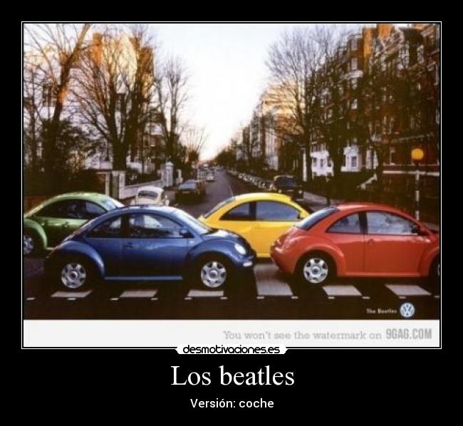 Los beatles - Versión: coche