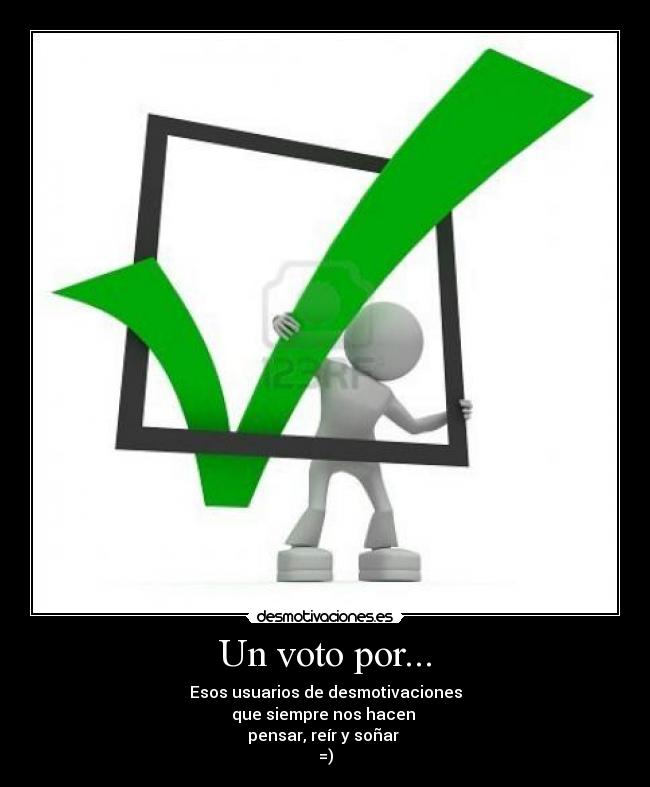 Un voto por... -