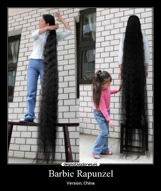 Barbie Rapunzel - Version; China