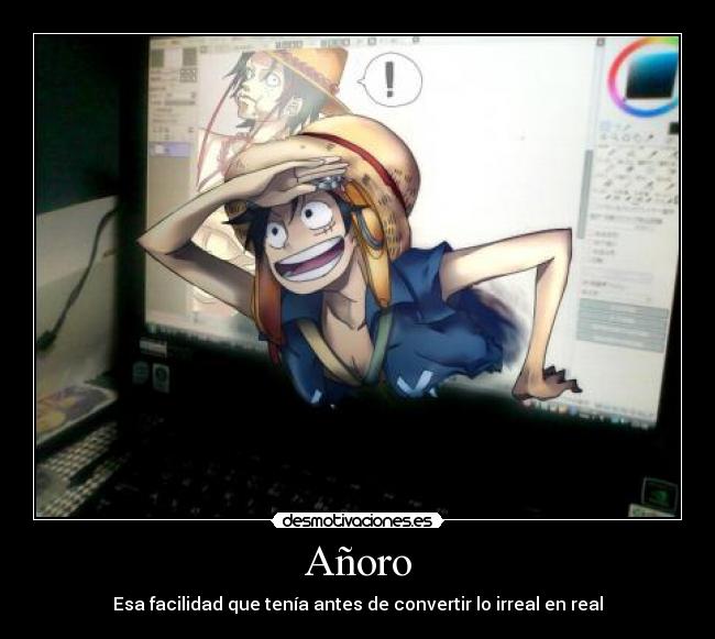 carteles one piece luffy anoro desmotivaciones
