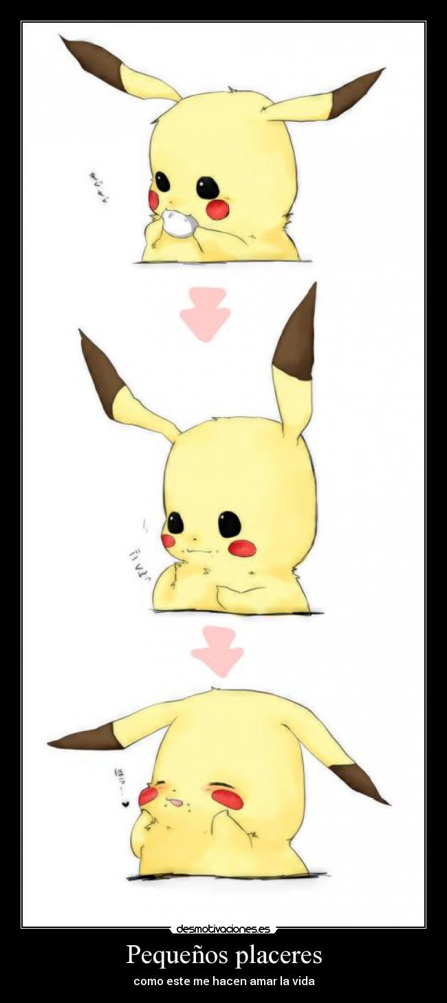 Pequeños placeres - 