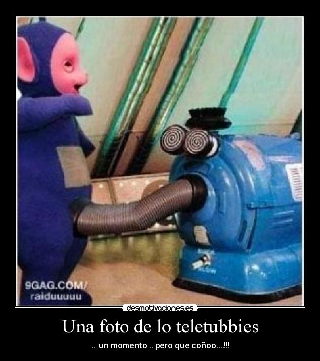 Una foto de lo teletubbies -