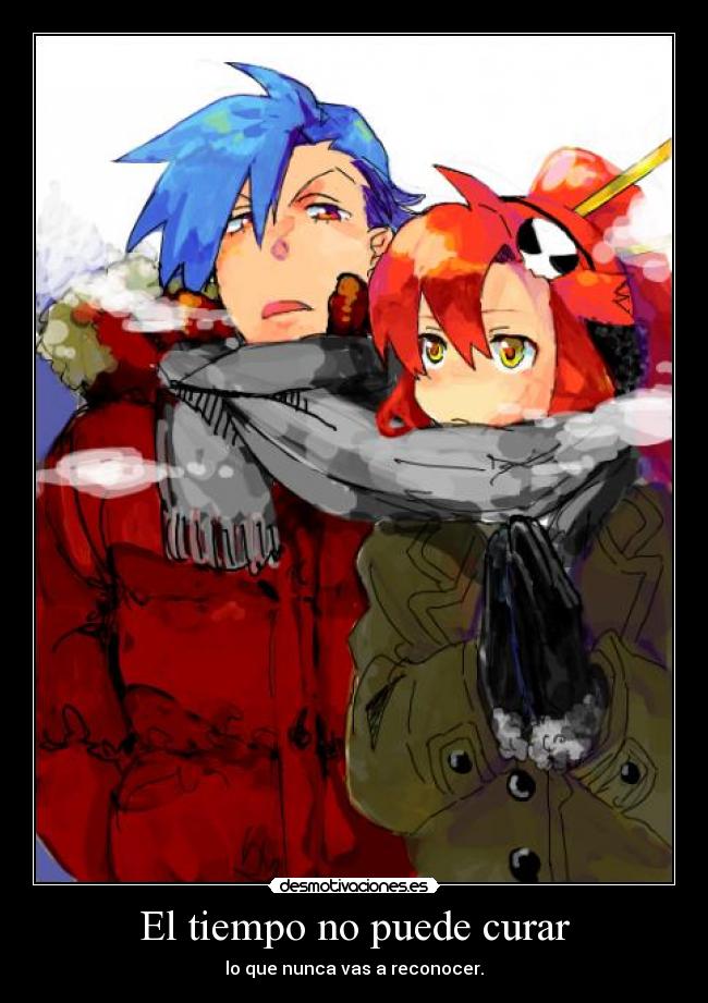 El tiempo no puede curar -
