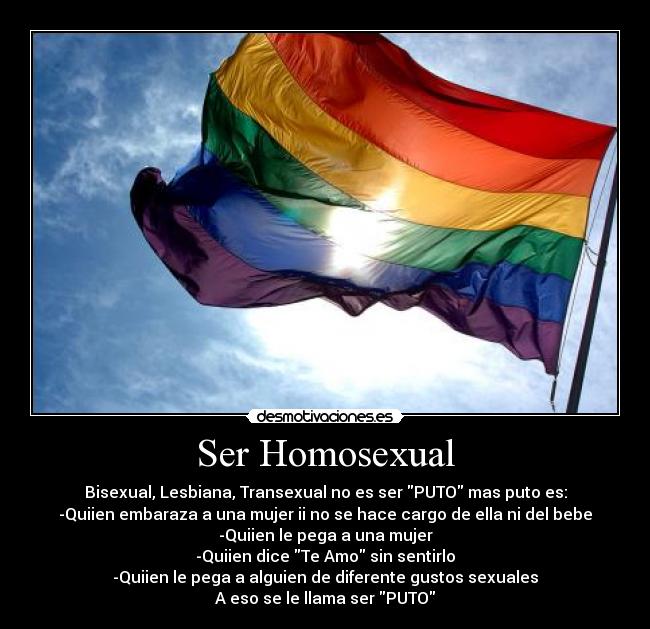 Ser Homosexual -