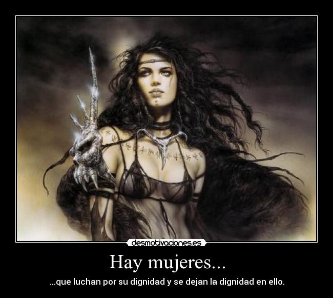 Hay mujeres... - 