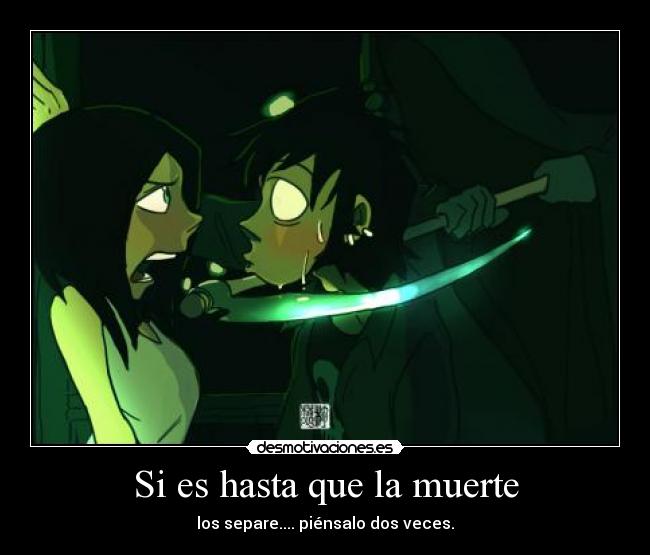 Si es hasta que la muerte - los separe.... piénsalo dos veces.
