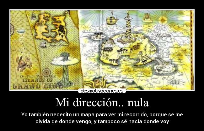 carteles one piece direccion nula desmotivaciones