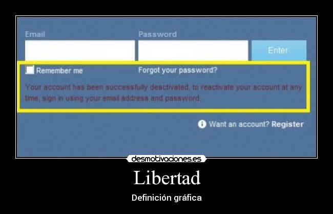 Libertad - Definición gráfica