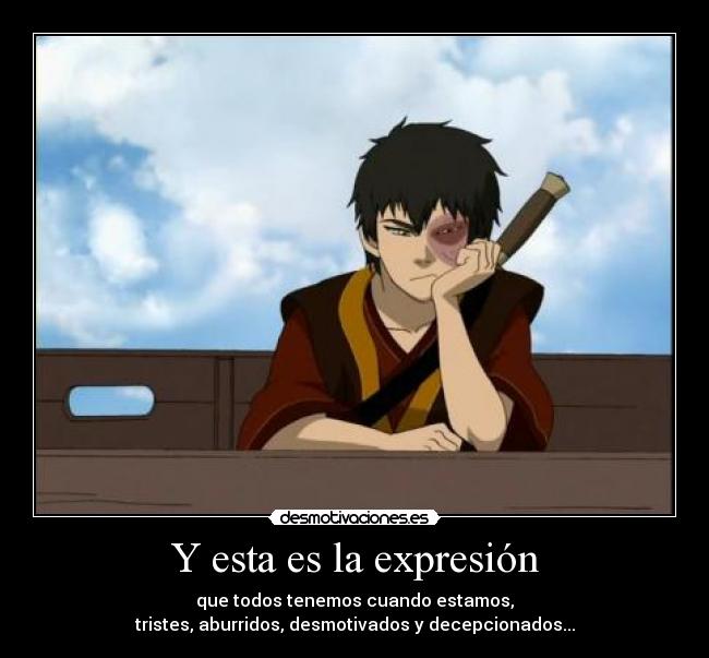 Y esta es la expresión - 