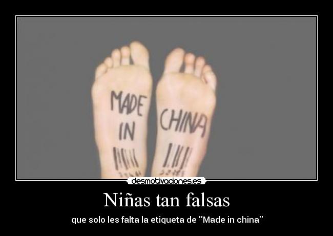 Niñas tan falsas -