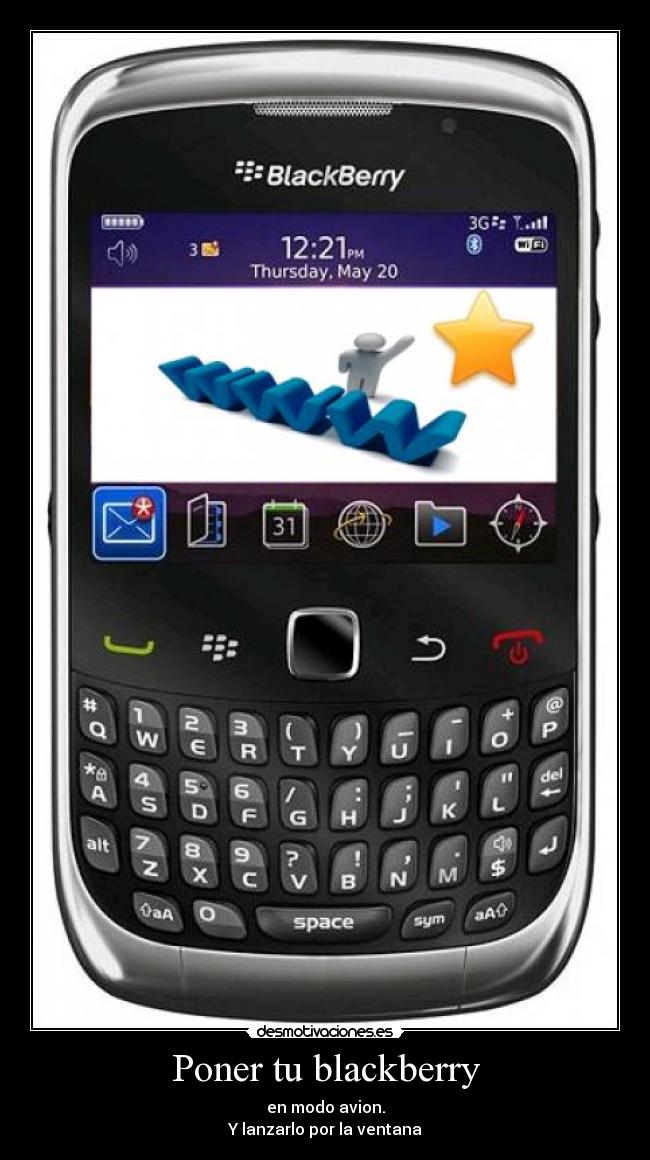 Poner tu blackberry - 