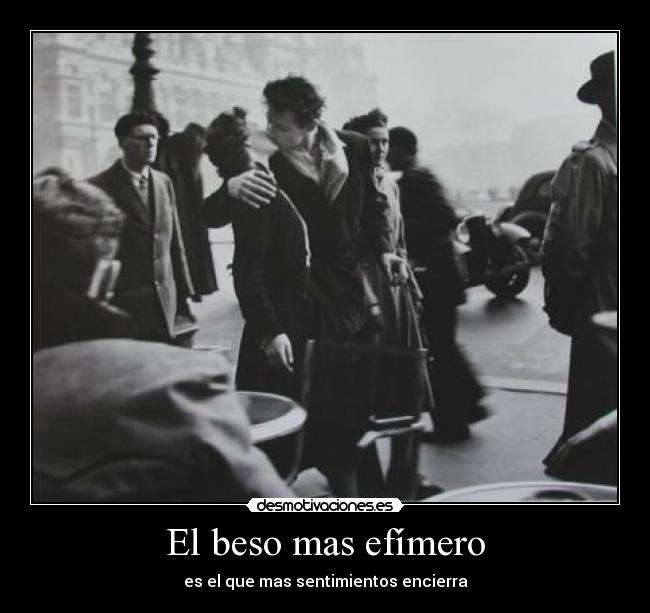 El beso mas efímero - 