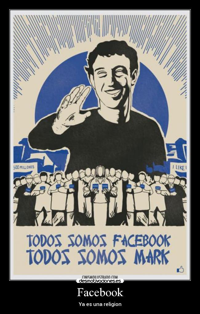 Facebook - Ya es una religion